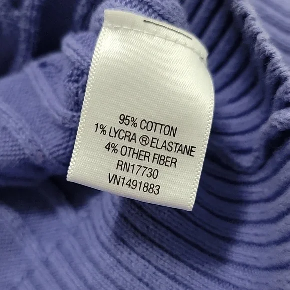 Merona Y2K Cableknit 3/4 sleeves button up Cardigan Size small fits medium EUC - Picture 10 of 11